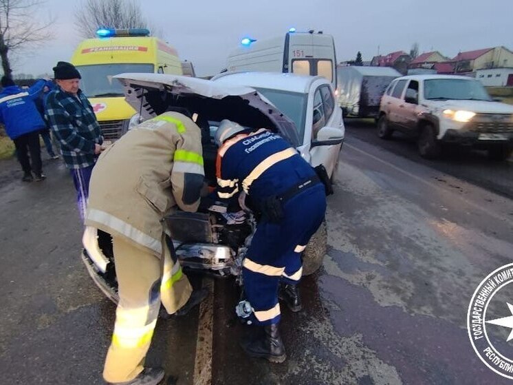 В аварии в Уфимском районе пострадали три человека
