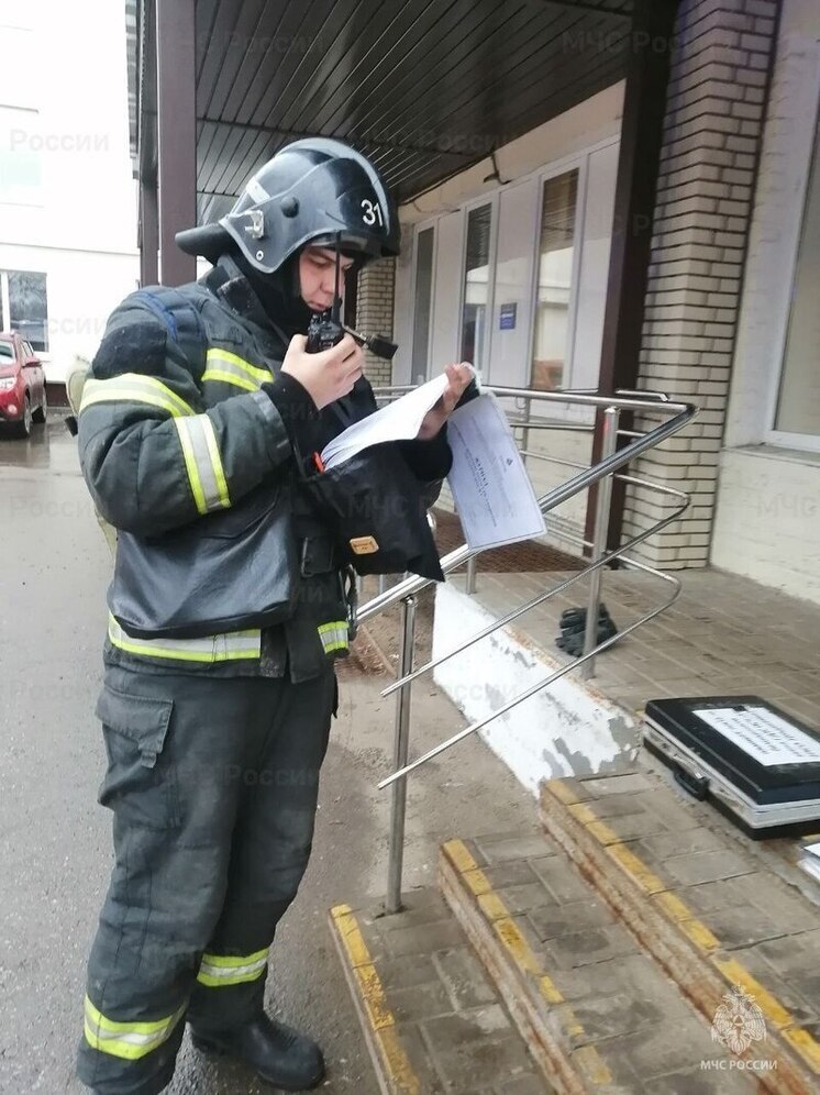В тульском Петровском выгорела квартира