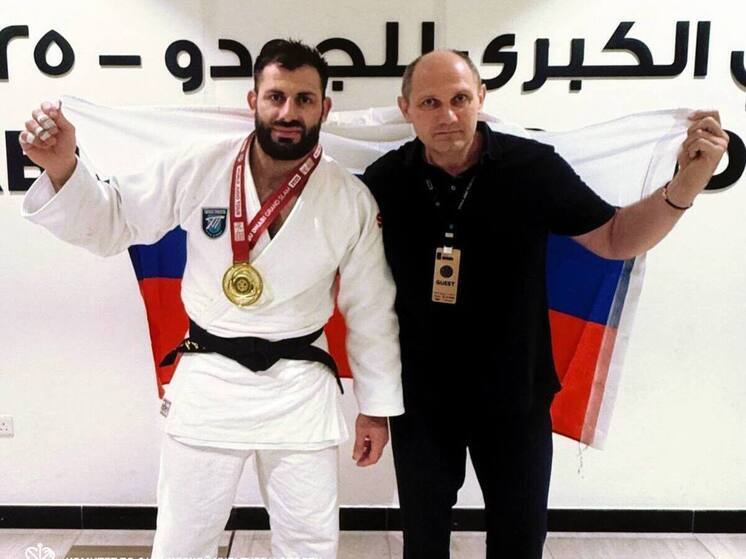 Петербургский дзюдоист Адамян выиграл этап «Большого Шлема» в Абу-Даби