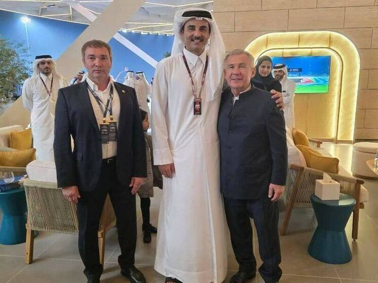 Минниханов в Дохе встретился с эмиром Катара
