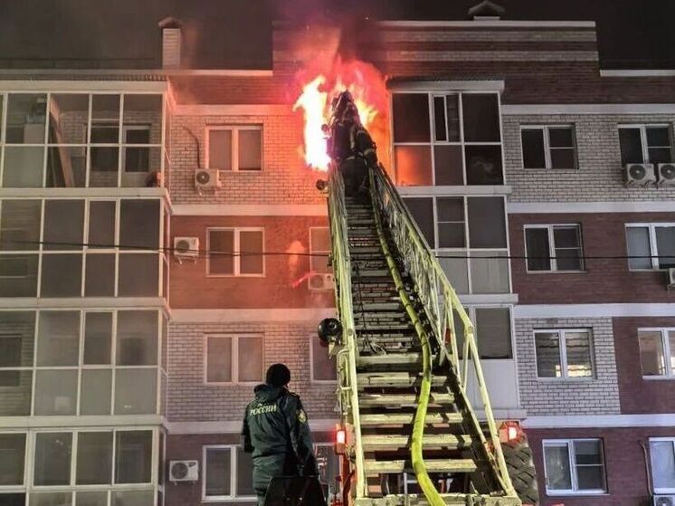 В Туле при пожаре в квартире 5-этажного дома погибли 2 человека