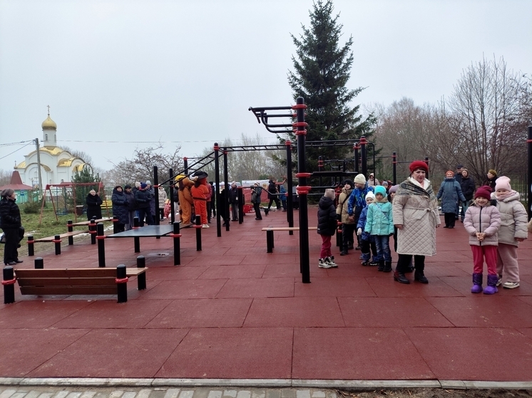 За победу в ГТО жителям Балтийска подарили спортплощадку