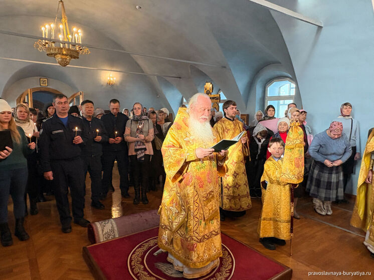 В Улан-Удэ прошел православный спецмолебен для спецсвязи