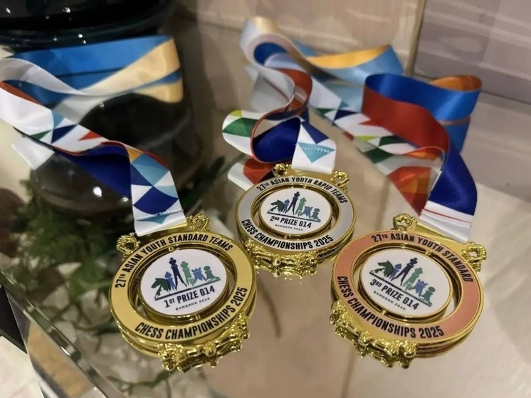 Полный комплект медалей первенства Азии взяла шахматистка с Ямала