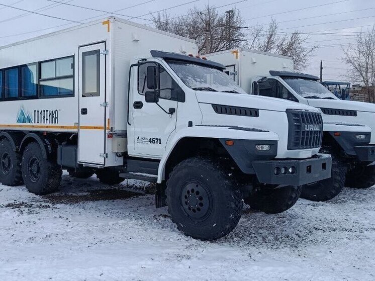 Лесные пожарные Красноярского края получили партию высокопроходимых вахтовых автобусов