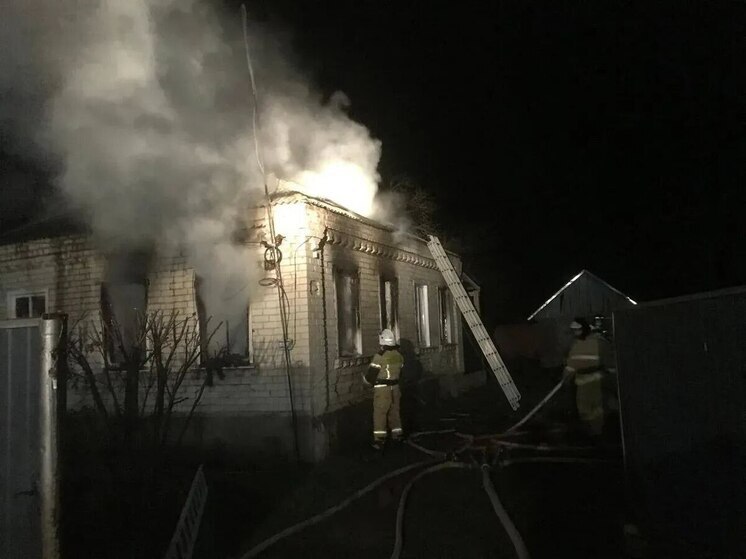 В Отрадненском районе потушили жилой дом