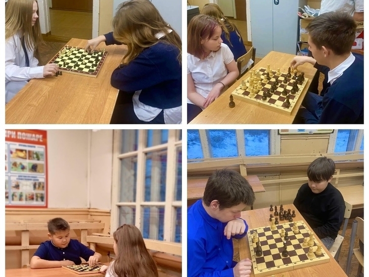 В школе села Шойна прошел шахматно-шашечный турнир