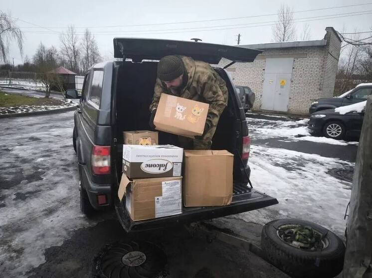 Из Ленобласти в Енакиево отправили 1,5 тонны кормов для животных