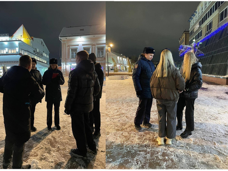 Профилактические рейды проводят полицейские в Вологде