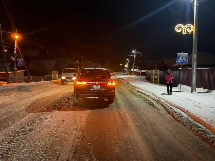 Барнаулец сбил переходившую дорогу девочку в Горно-Алтайске