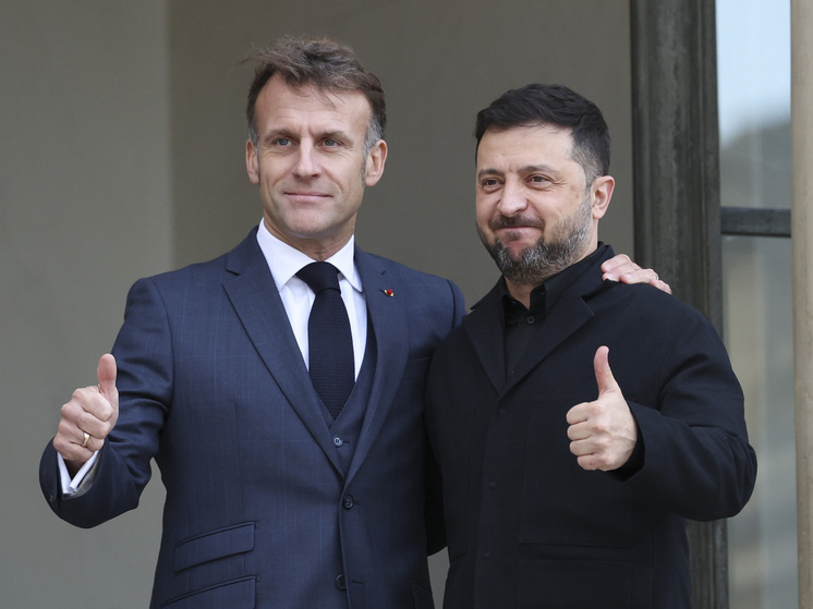 Зеленский с женой прибыл во Францию для встречи с Макроном