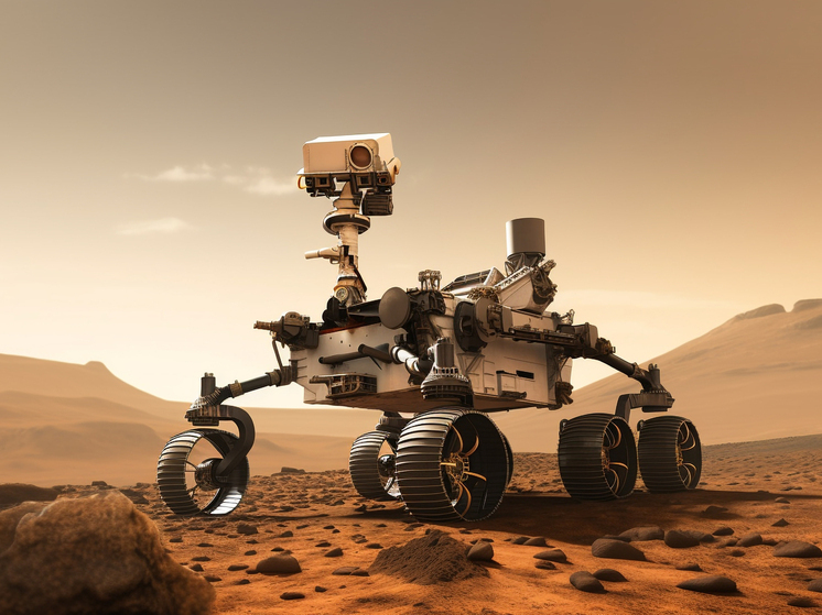 Express: Марсоход NASA Perseverance снял на фото камень из другой галактики