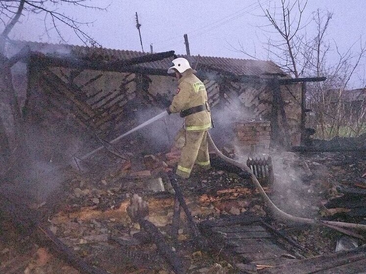 56-летний мужчина погиб при пожаре в Ростовской области