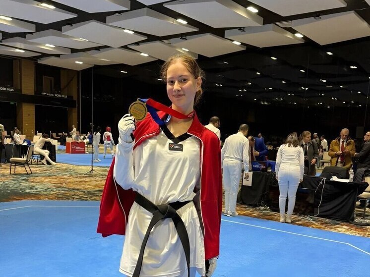  Тхэквондистка из Владивостока Софья Ефиценко завоевала золото на международном турнире