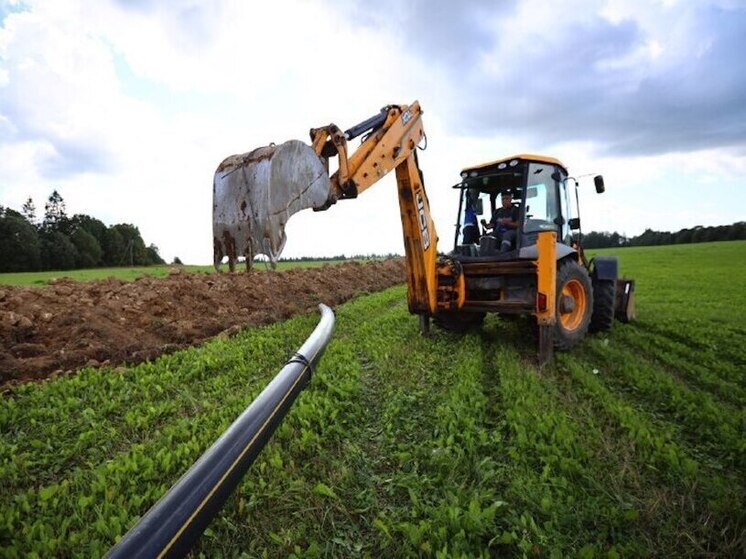 В хуторе Романчуков 15 домов получили газ по просьбе местного жителя