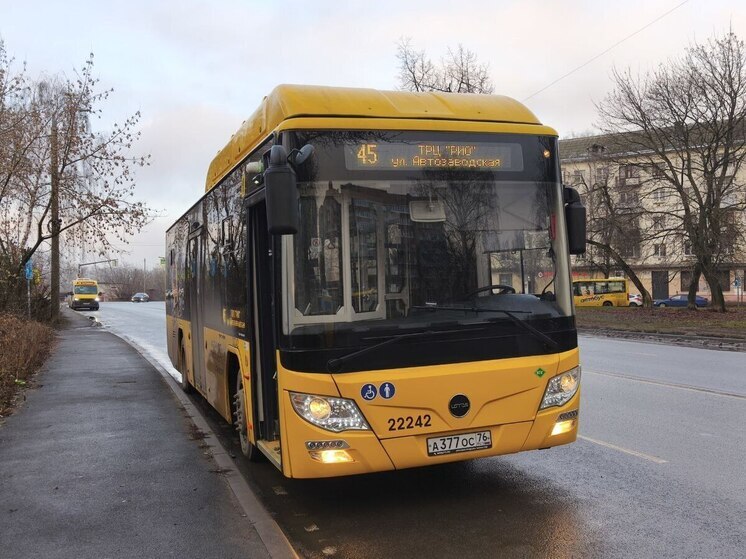 В Ярославле новый автобусный маршрут связал "Пятерку" и проспект Октября