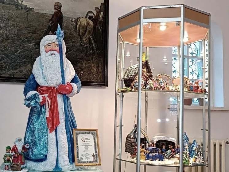 Самого большого ватного Деда Мороза России смогут увидеть жители Пензенской области