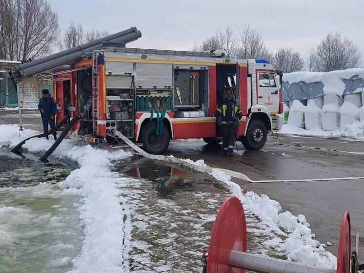 На заводе в Черняховске прошли пожарно-тактические учения