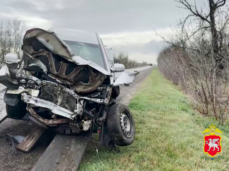 В Джанкойском районе один человек погиб и четверо пострадали в тройном ДТП