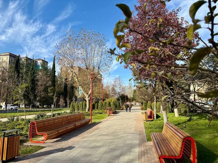 Юрий Шалабаев представил «Нижегородский сквер» в Сухуме