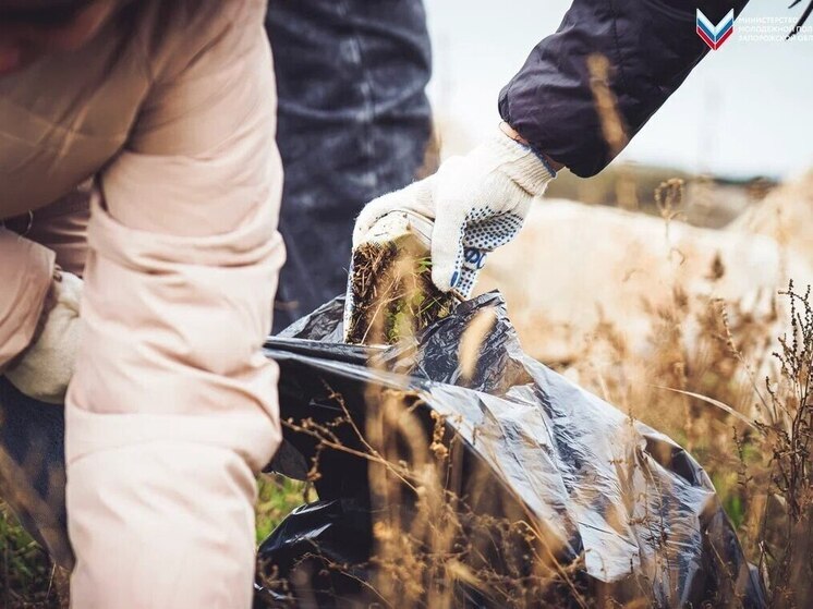 Бердянский Третий пляж сияет чистотой: совместный субботник запорожских активистов и молодежи