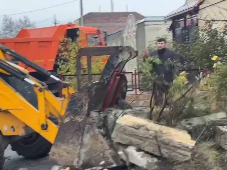 В Махачкале за день снесли более 10 незаконных построек