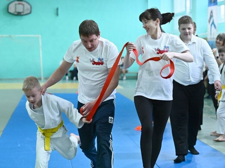 Пензенские семьи приняли участие в спортивном фестивале Judo Family