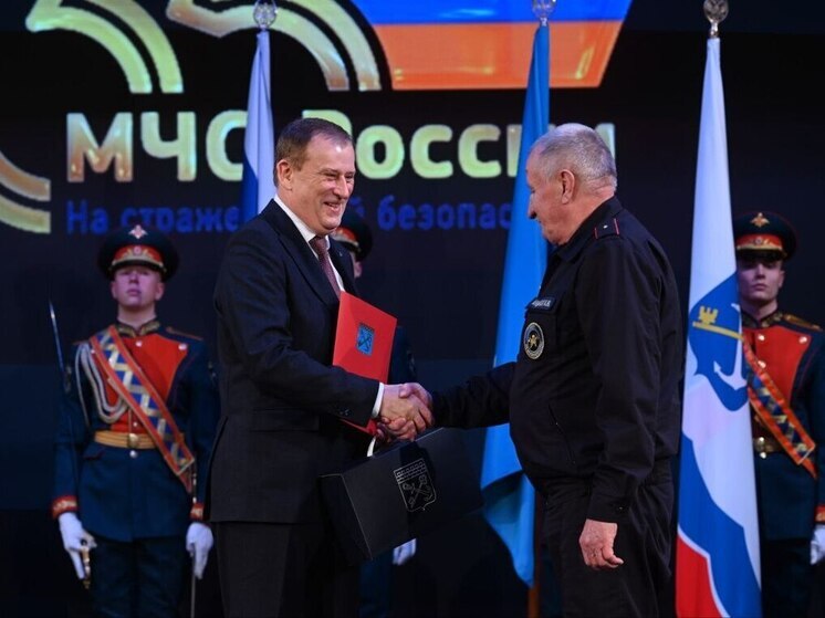 В Гатчинском дворце наградили лучших спасателей Ленобласти