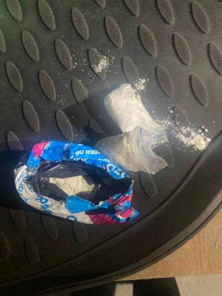 Крупная партия: в Тамбовской области задержан рецидивист с запрещенными веществами в машине