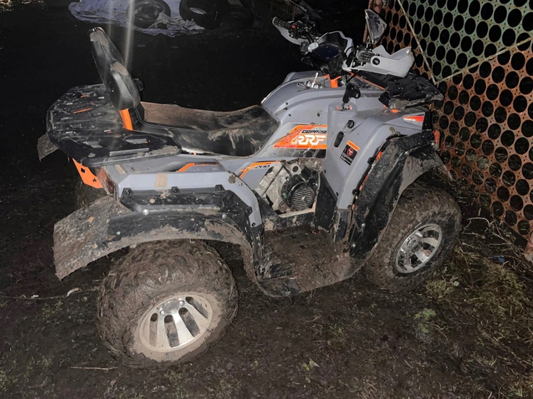 33-летний орловец перевернулся на квадроцикле и попал в больницу