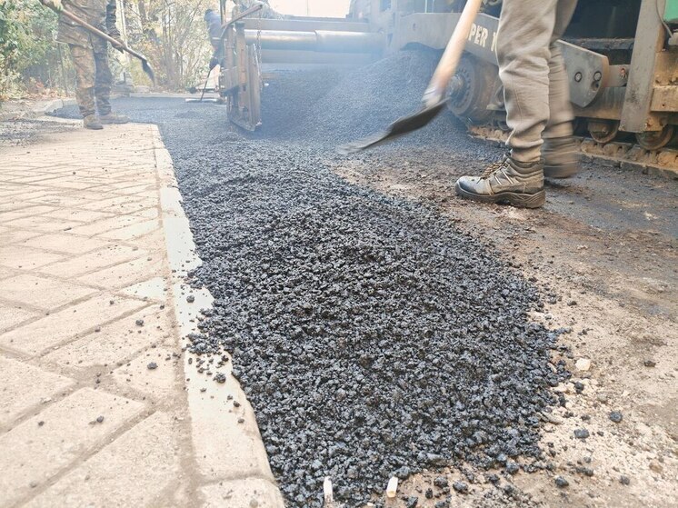 Ремонт улицы Доблести завершили в Петербурге