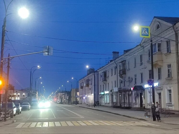 Тамбов озарился: на Октябрьской зажглись сотни «умных» светодиодов»