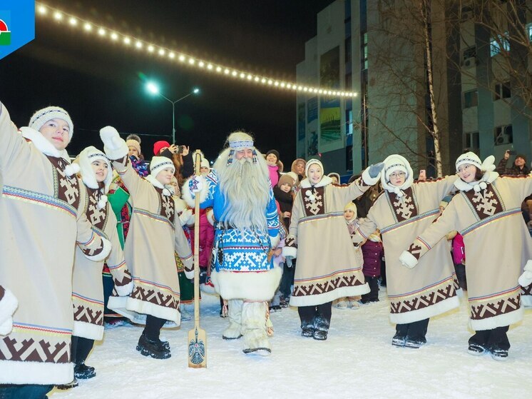Ямал Ири начал свое путешествие по региону со встречи с детьми в Надыме