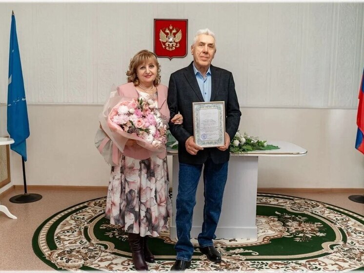 Семья Русаковых из Холмска отпраздновала золотую свадьбу