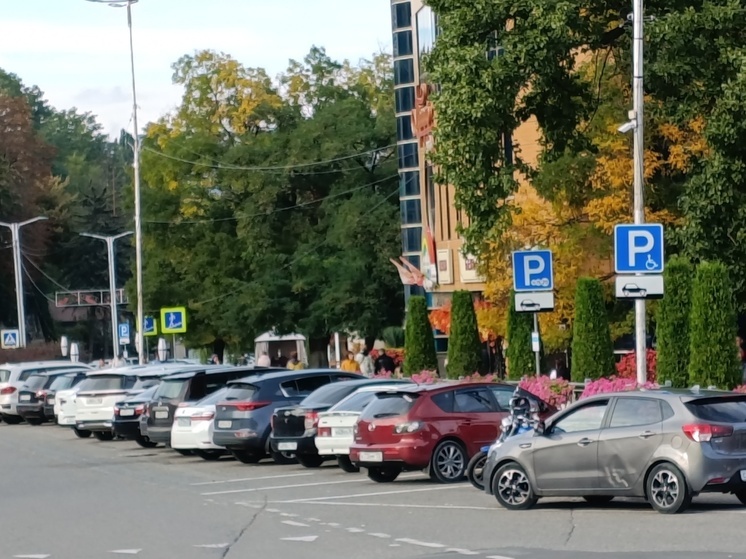 В Кисловодске автомобилисты произвели 33 тысячи оплат за «Парковки России»