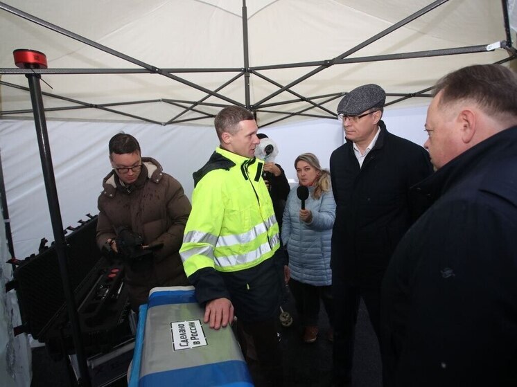 Губернатор увидел, как в Муроме робот чинит канализацию, не трогая асфальт