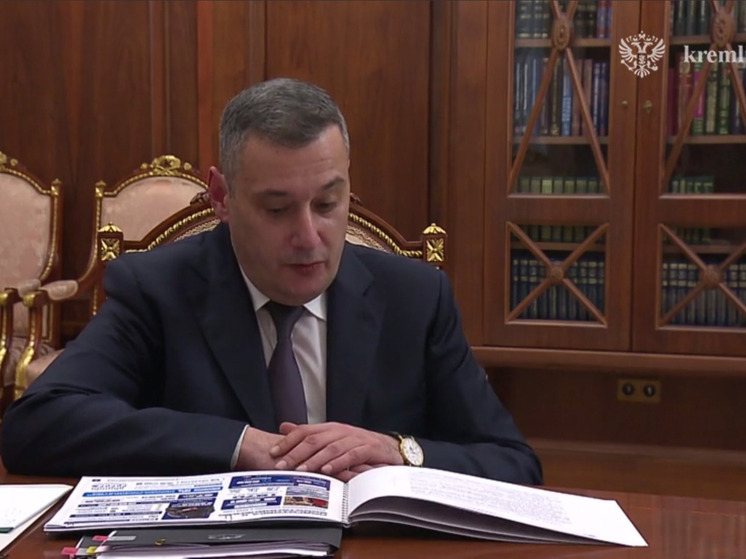 Губернатор Хинштейн рассказал президенту о курских корнях Колобка