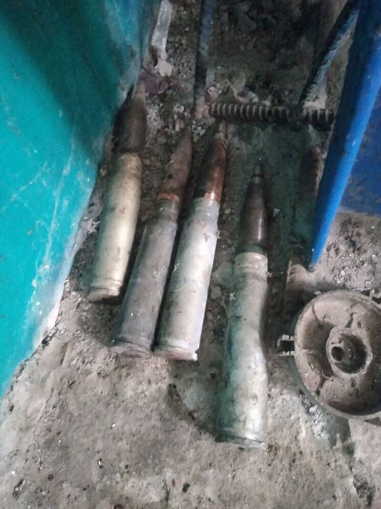 В окрестностях запорожского села найдены четыре зенитных снаряда