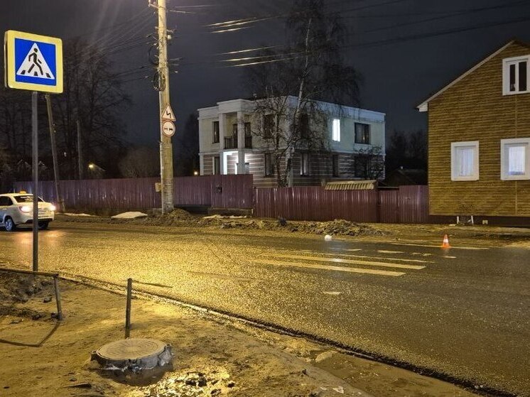 В Архангельске на Таймырской сбили женщину на пешеходном переходе