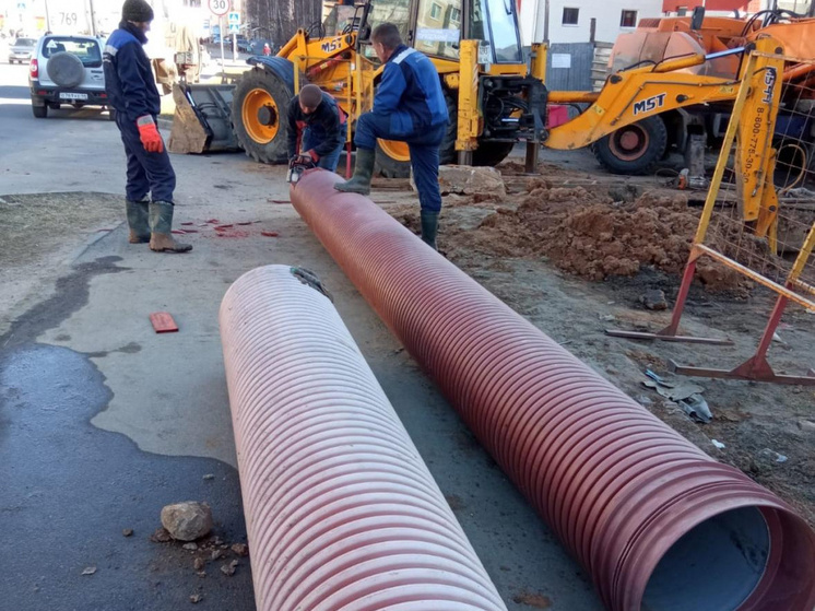 В Костроме новая ливневка улучшит водоотведение с городских улиц