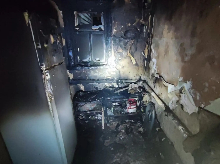 В Волгограде при пожаре в частном доме погибла женщина