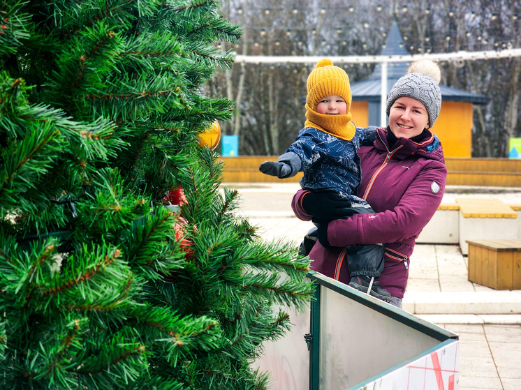 На «Таблетке» в Пущино открыли новогоднюю локацию