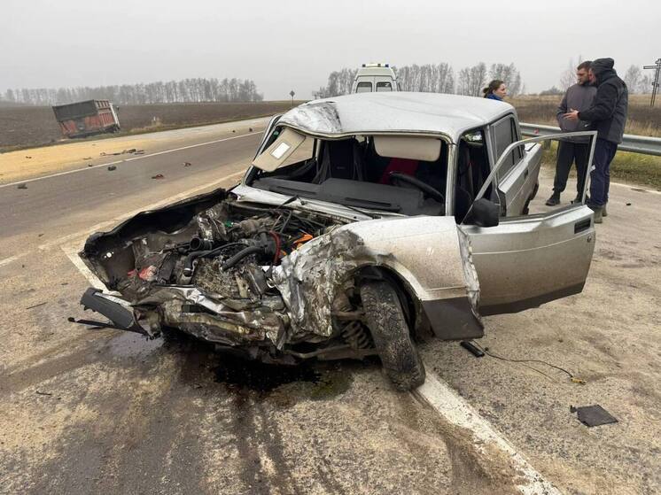 Пенсионер пострадал в ДТП с «КамАЗом» в Рязанской области