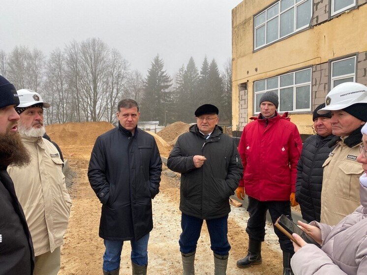 Реконструкцию детсада в Медыни закончат в начале 2026 года