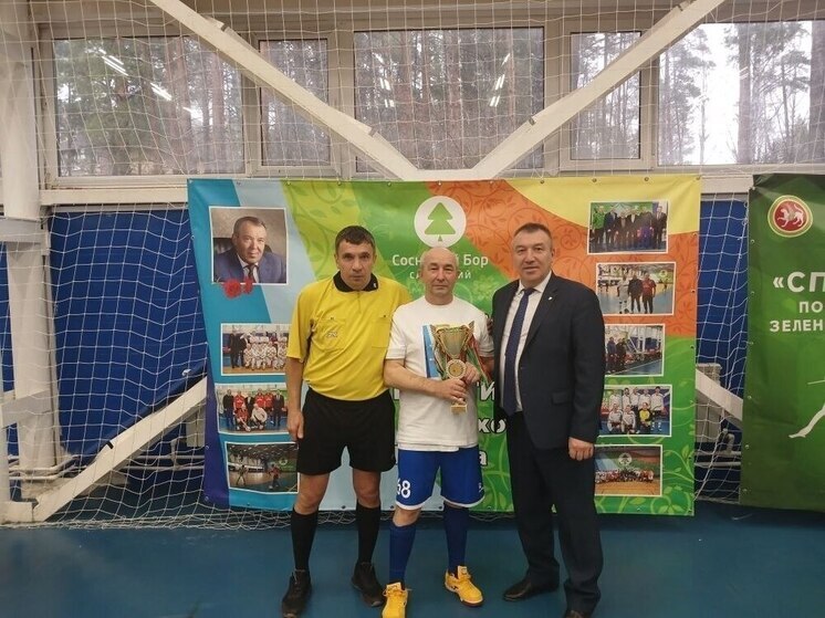 Чебоксарское «Динамо» стало призером турнира по футзалу среди ветеранов в Татарстане
