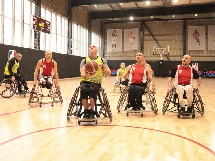 В Тюменской области прошёл чемпионат по баскетболу на колясках