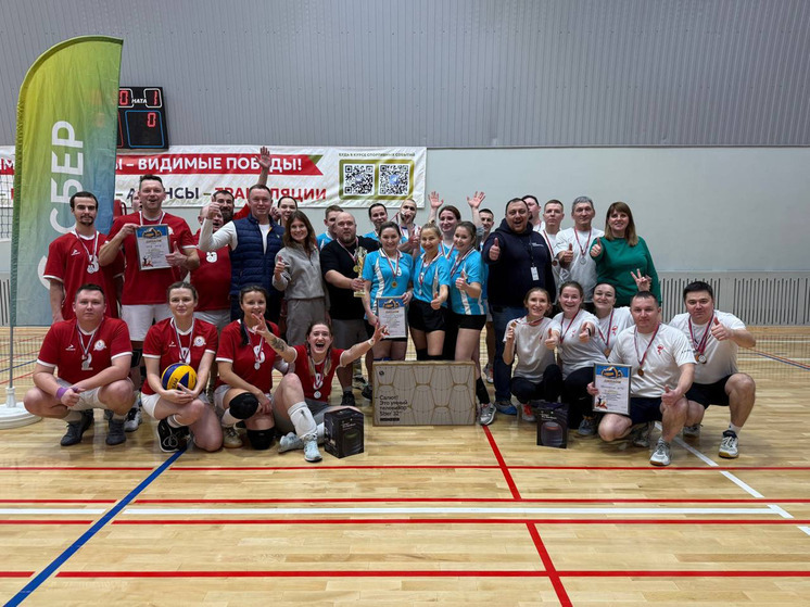 Медики Марий Эл разыграли Кубок Сбера в турнире по волейболу