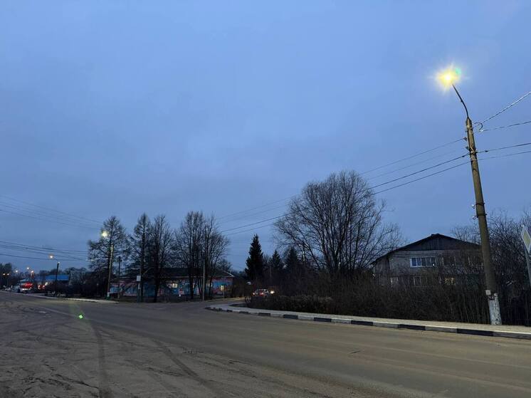Прокуратура вернула уличное освещение в Мосальске