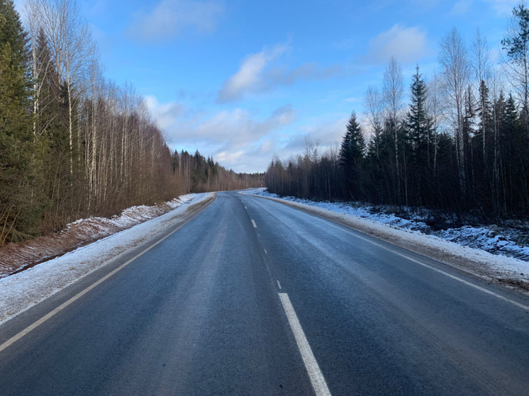 В Пермском крае полностью перевели в асфальт автодорогу, соединяющую два округа