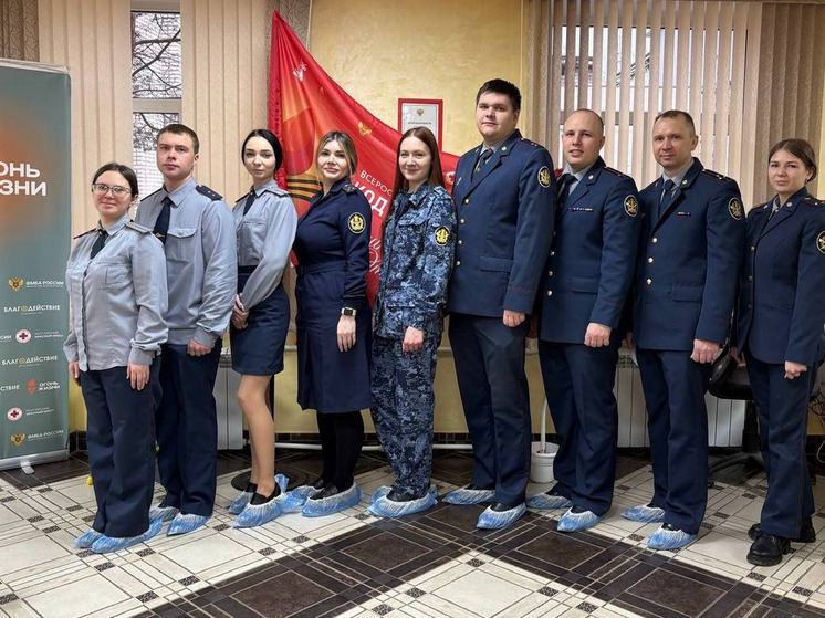 Смоленский УФСИН: массовая донорская акция и семейный подвиг в Год защитника Отечества